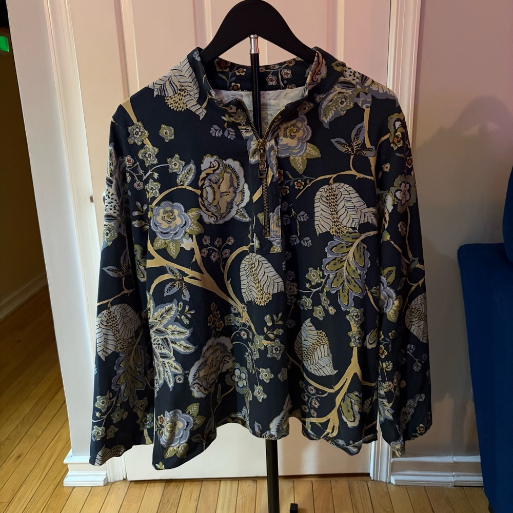 Spartina 449 Nora Half Zip XXL EUC